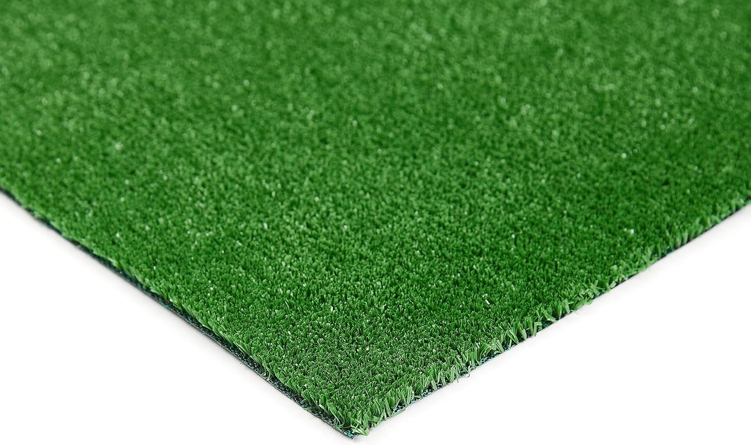 andiamo Kunstrasen Summertime hochwertiger Rasenteppich mit rutschhemmender Unterseite besonders strapazierfähig und Outdoor geeignet grün 200x400 cm Bild 1