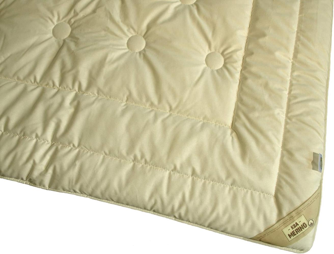 Merino Winter Bettdecke - Duo-Warm Steppbett - Garanta Merino KBA/KBT 200x200 cm Bild 1