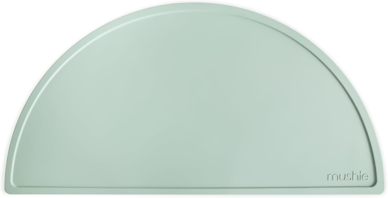 Mushie Silikon Matte / Platzdeckchen Cambridge Blue Bild 1
