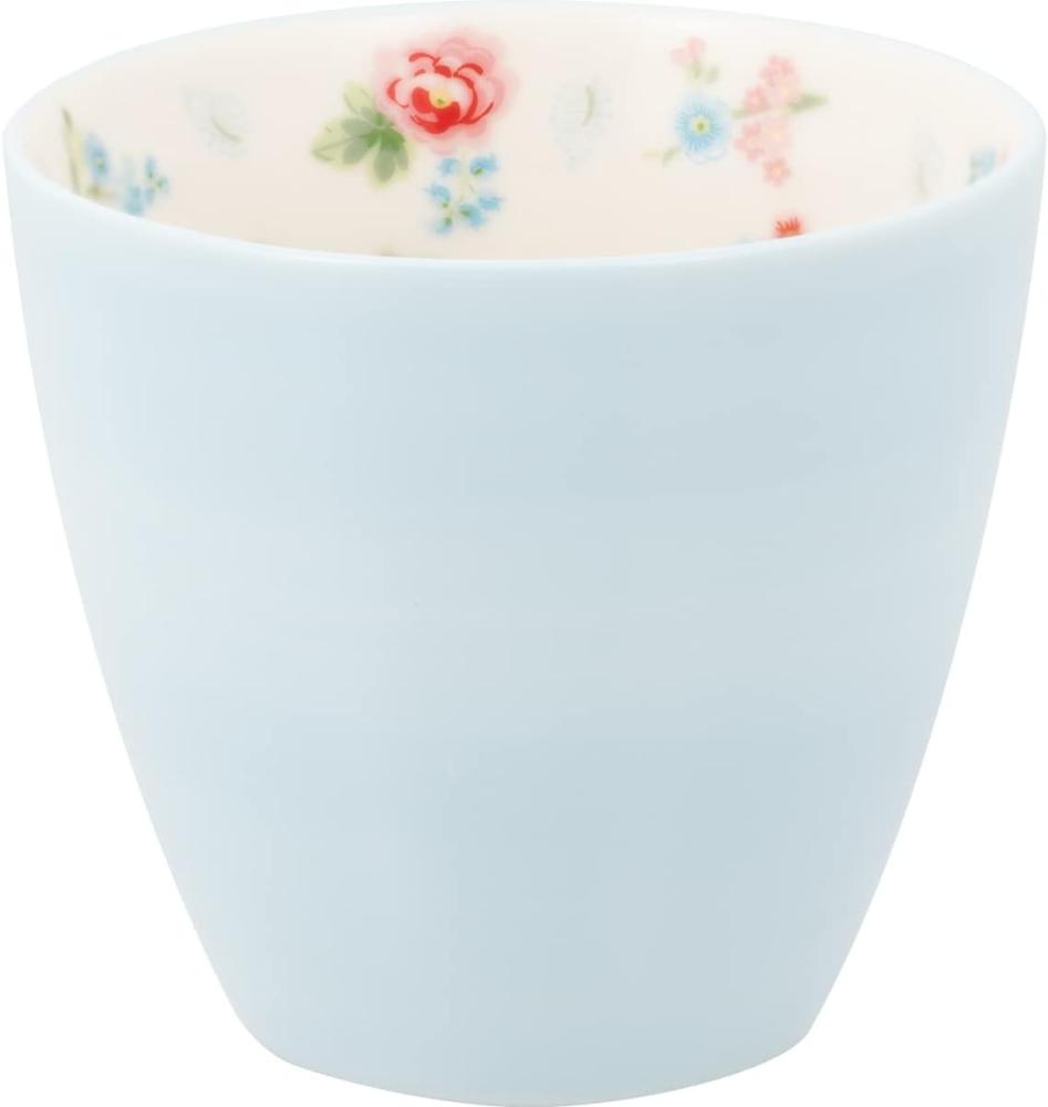 Greengate Latte Becher Alma pale blue petit inside Bild 1