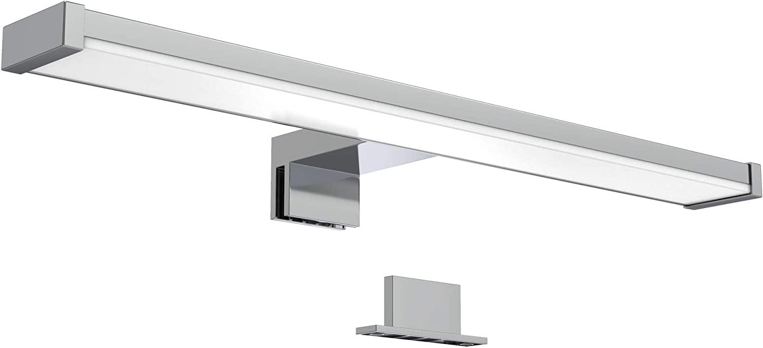 B.K.Licht Wandleuchte Spiegellampe IP44 600lm Badezimmer - BKL1230, LED fest integriert, Neutralweiß, Schminklicht Schrankleuchte 7W 4.000K 40cm Modern Bild 1