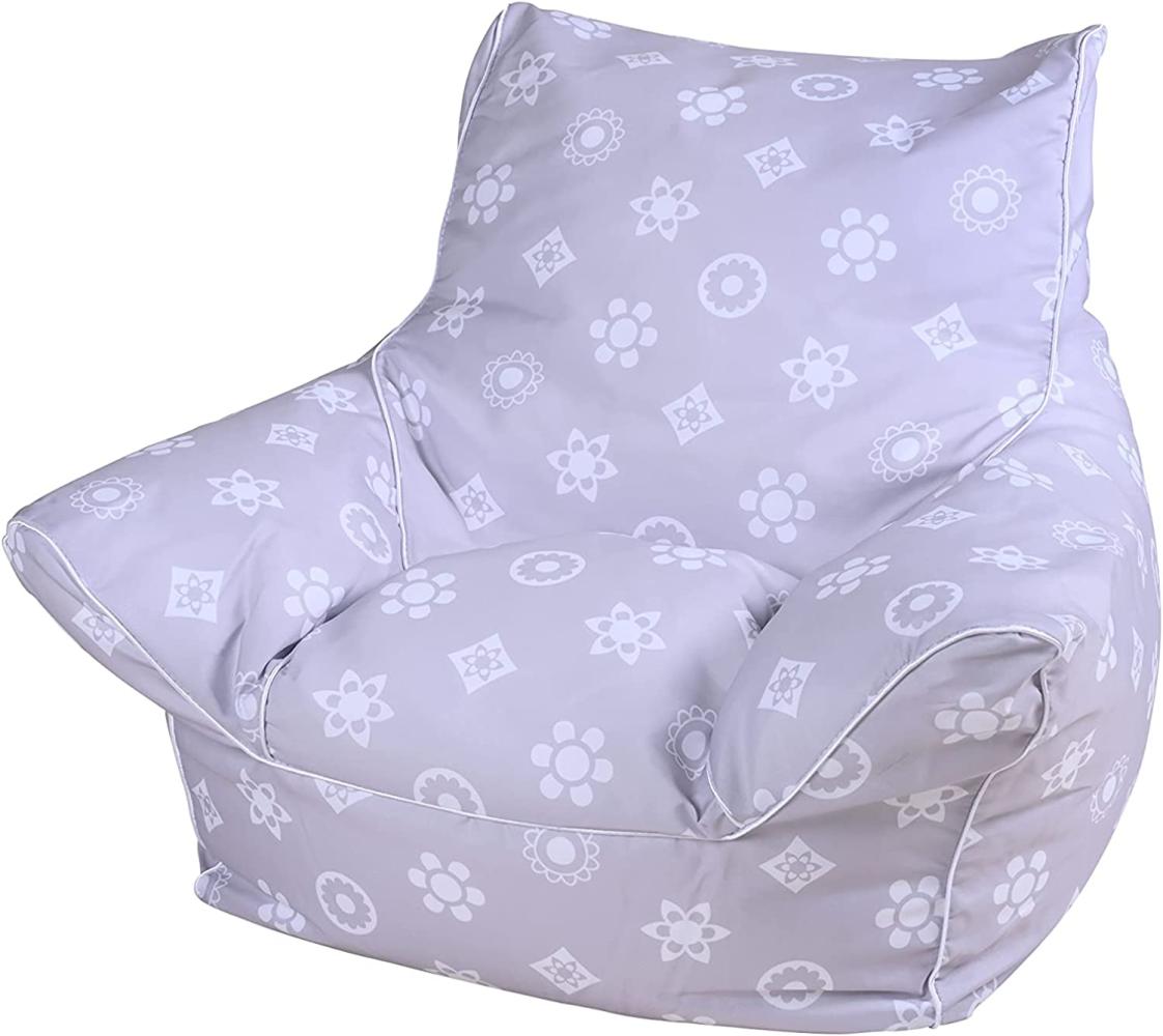 Kindersitzsack- \"Royal grey\" Bild 1