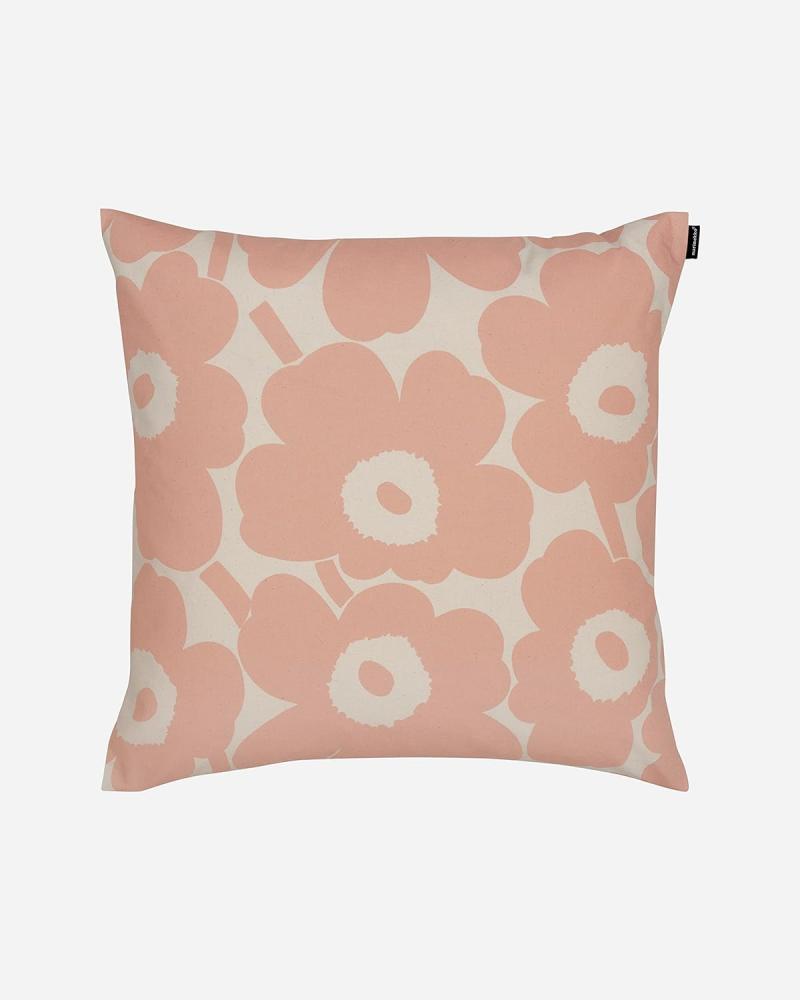 Marimekko Kissenhülle Pieni Unikko Cotton Peach (50x50cm)072727-122 Bild 1