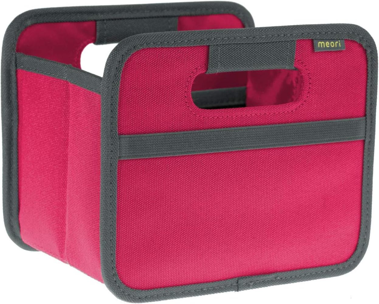 Meori - Faltbox Mini Aufbewahrungsbox Klappbox Berry Pink A100209 Bild 1