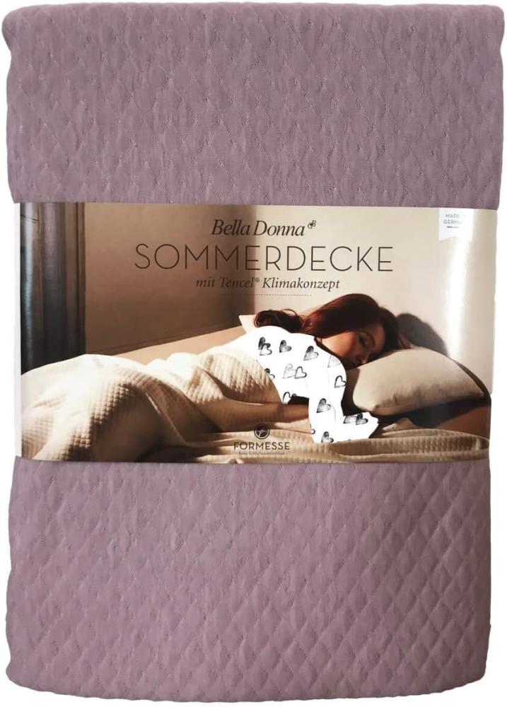 Formesse BELLA DONNA Sommerdecke | Tagesdecke | mit Tencel Klimakonzept 150x220 cm 0528 - amethyst Bild 1