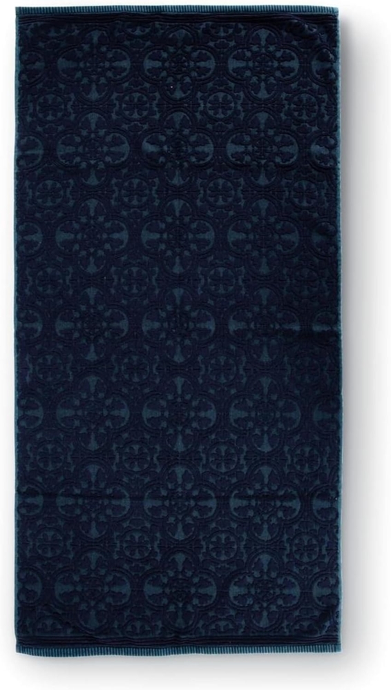 PiP Studio Gästehandtuch Tile de Pip_Dark Blue_UV_UV_30x50 1 Gästehandtuch 30 x 50 cm, Frottier (1-St), Gästetuch Gästehandtuch Bild 1