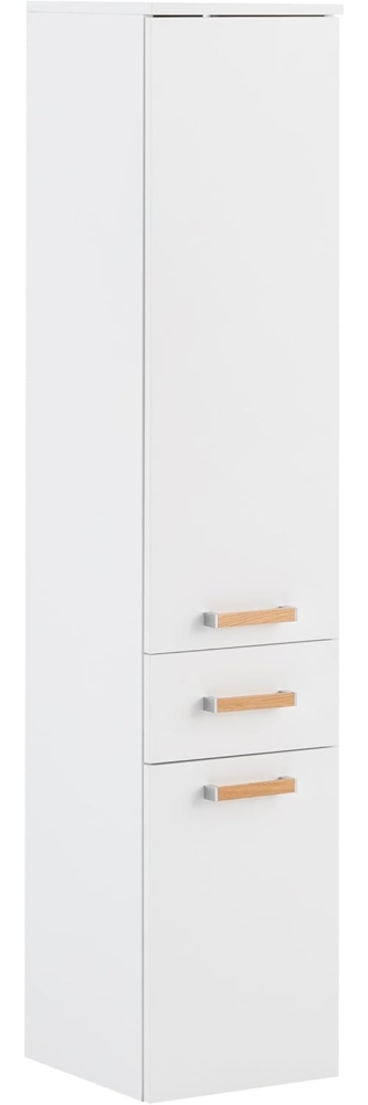 SCHILDMEYER Hochschrank Badschrank Highboard kreideweiß Duo 32,7x160,1 cm Bild 1