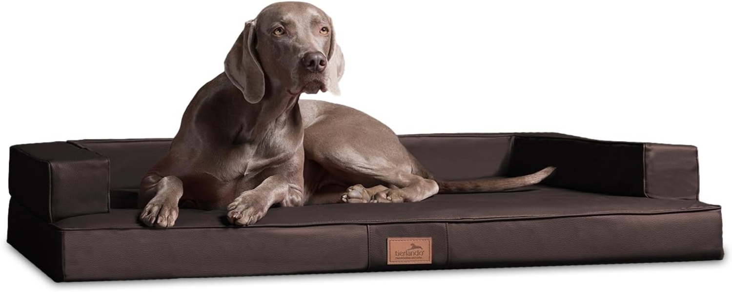 GIBSON Orthopädisches Hundesofa - 150x100cm, 01 Braun Bild 1