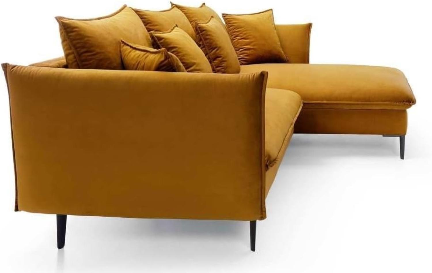 Designer Sofa Ava Senf rechts Bild 1