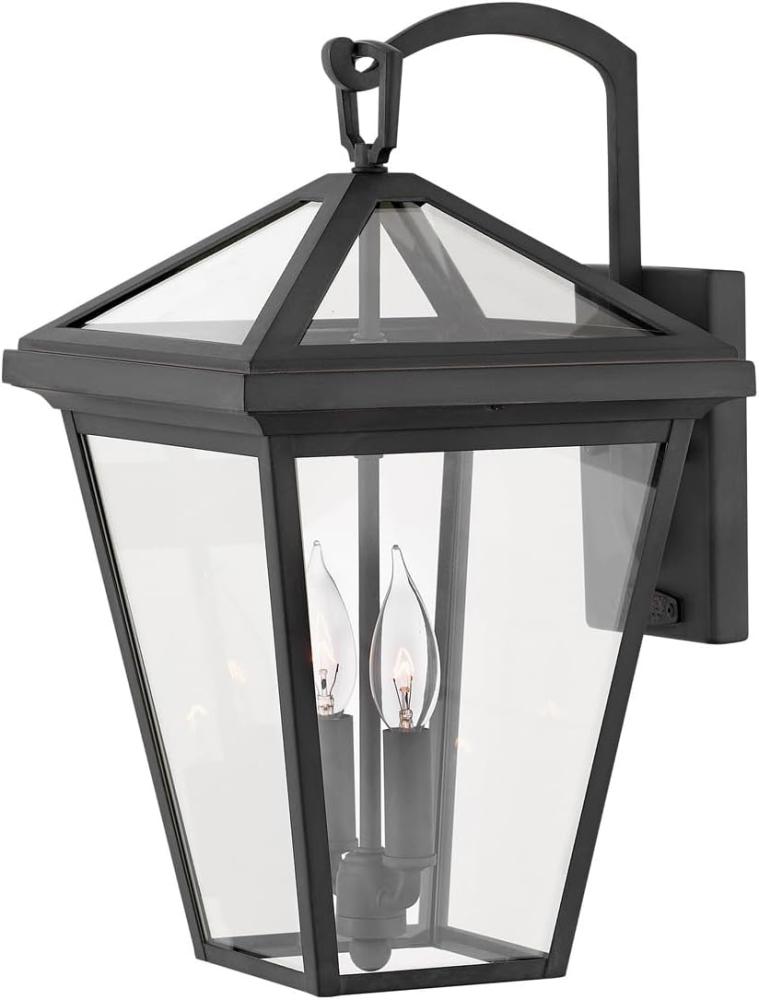 Elstead Alford Place Light Medium Außen-Wandleuchte 2-flammig schwarz Bild 1