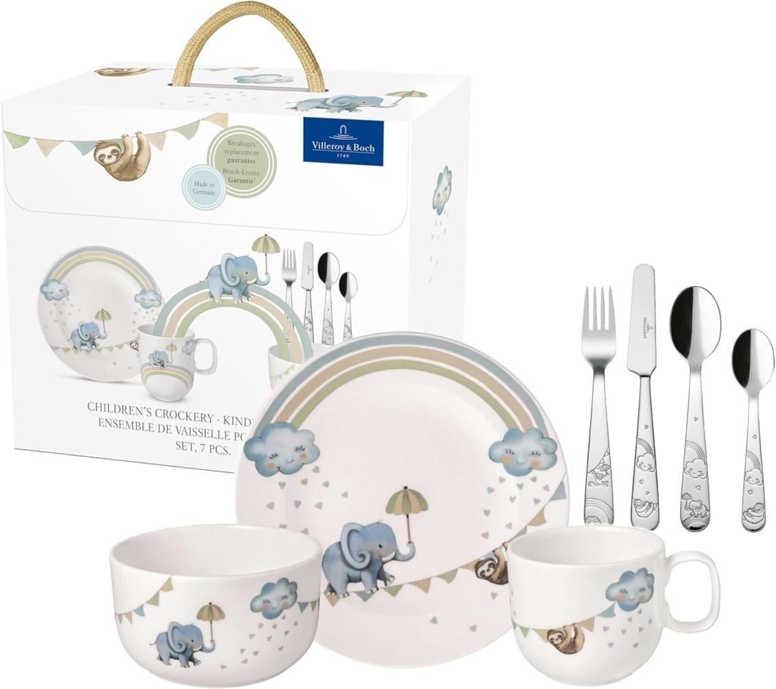 Villeroy & Boch Walk like an Elephant Kindergeschirr Set 7-teilig Bild 1