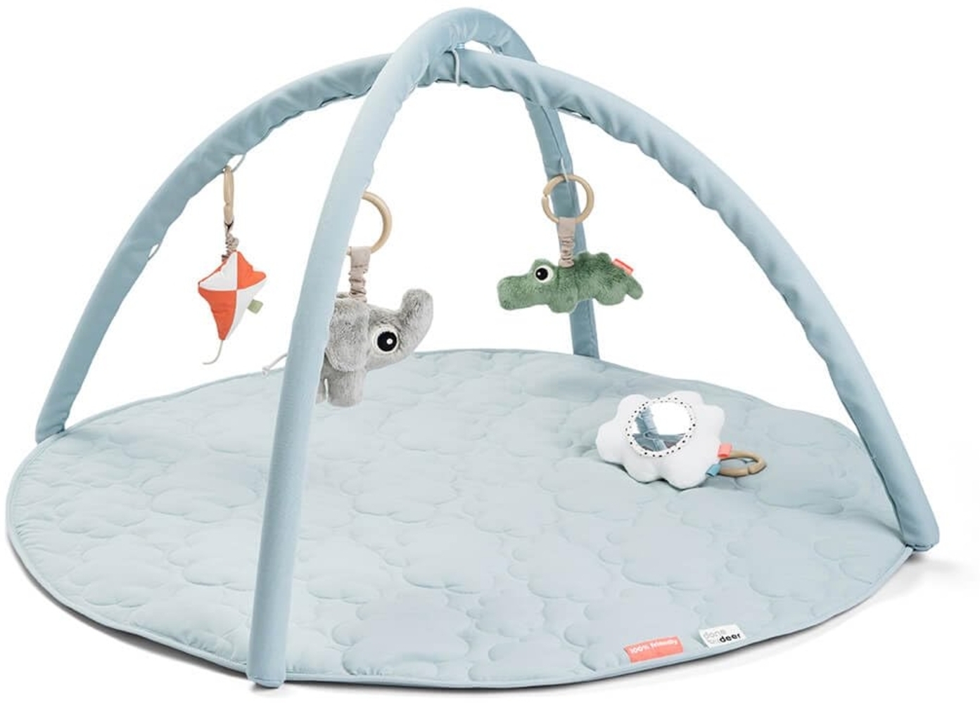 Done By Deer Spielteppich - Playground - Blue Blau Bild 1