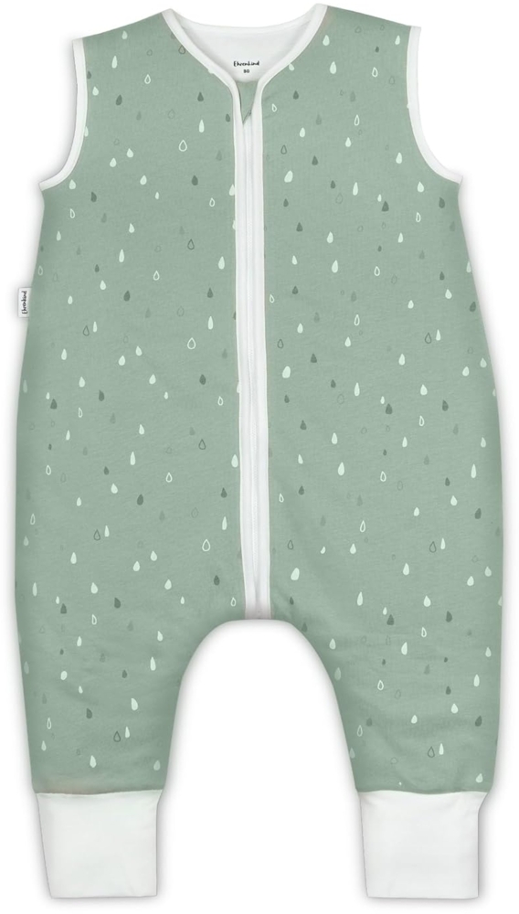 Ehrenkind Babyschlafsack Sommer Schlafsack mit Füßen, Bio-Baumwolle, 1 TOG (Standard by OEKO-TEX, 100% Bio-Baumwolle, Sommerschlafsack mit Beinen, 1.0 TOG), Schlafsack Baby, Baby Schlafsack Bild 1