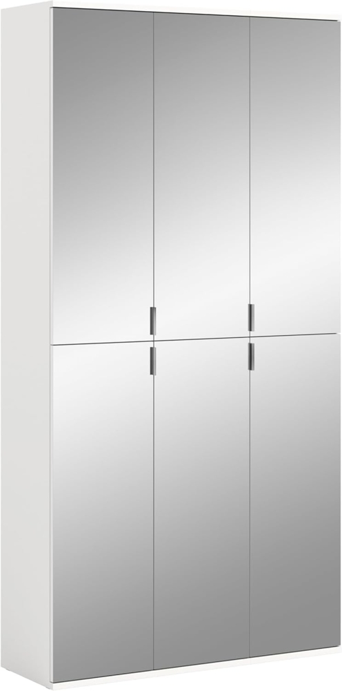 Spiegelschrank Kombination Projekt X - Weiß / Spiegelglas Bild 1