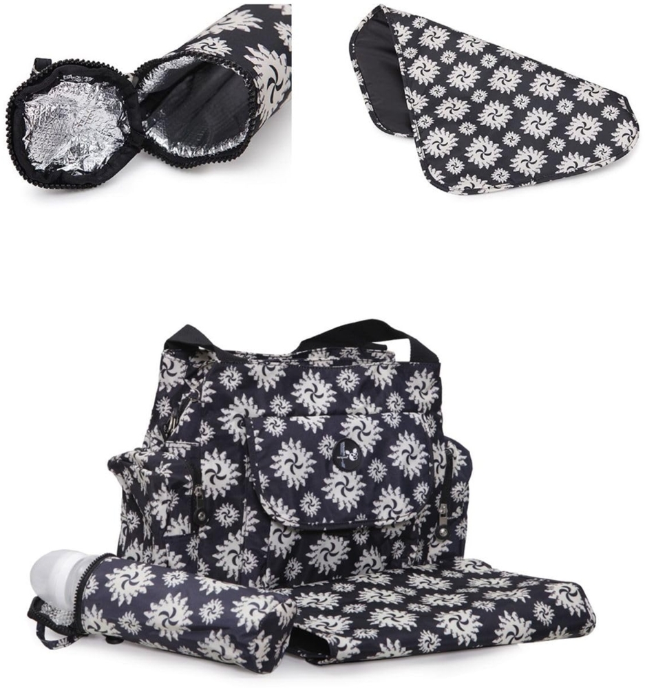 Cangaroo Wickeltasche Karina mit Wickelunterlage, Isoliertasche f. Babyflaschen Bild 1