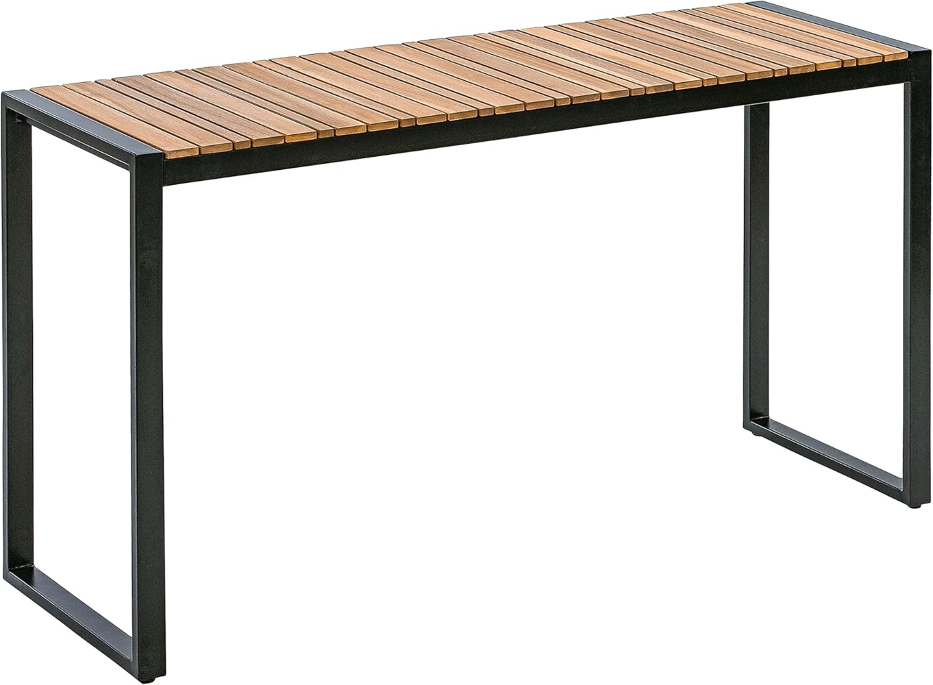 Dehner Gartentisch Balkontisch Chicago Wood, 133 x 74.5 x 42 cm, zeitloser Holztisch aus hochwertigem FSC®-zertifiziertem Akazienholz Bild 1