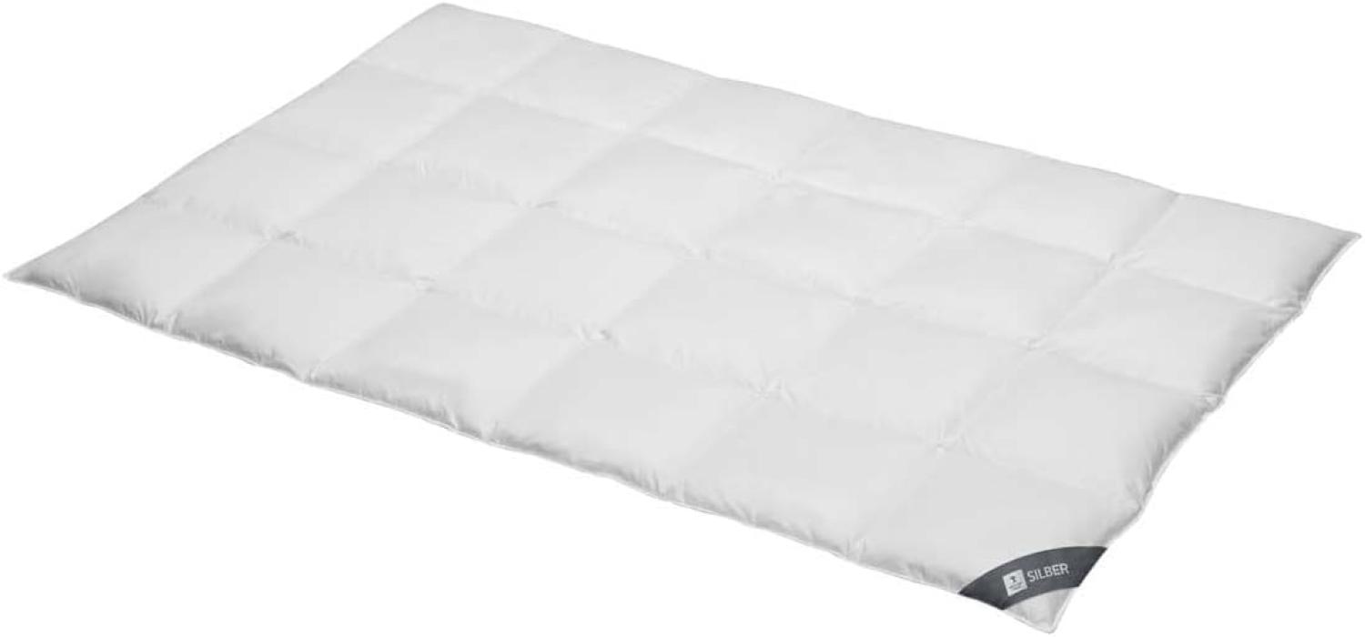 Spessarttraum Daunendecke Silber warm 100% Daunen, Füllung: 100% Daunen|155x220 cm Bild 1