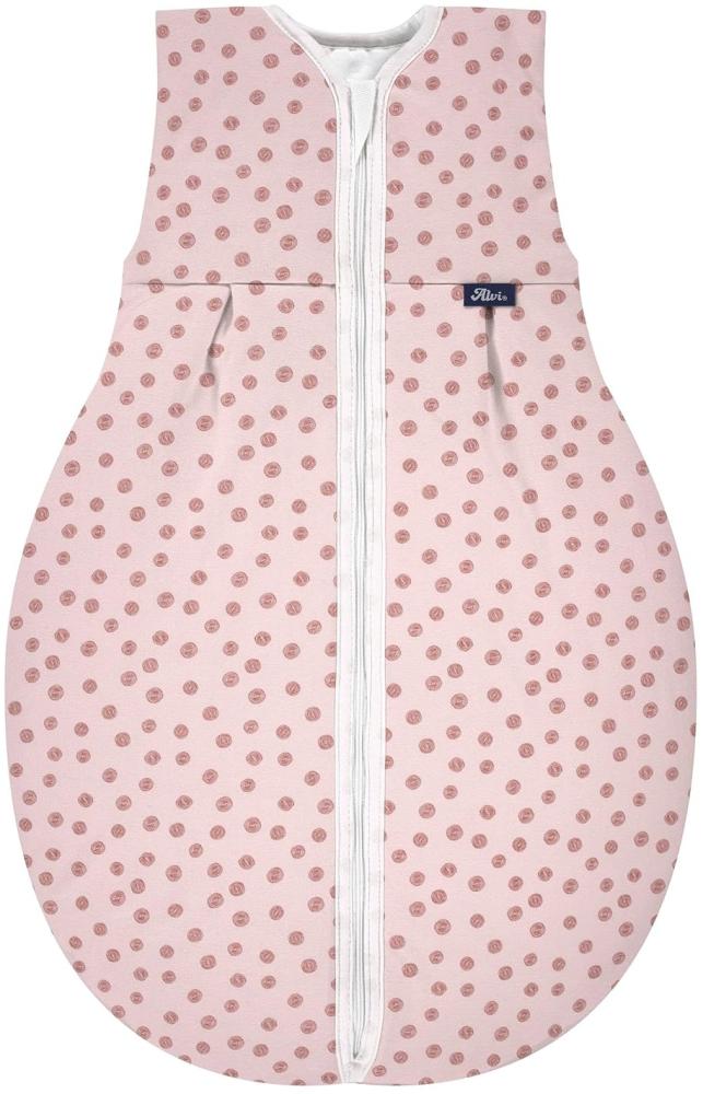 Alvi Kugelschlafsack Thermo Organic Curly Dots 70 cm Bild 1