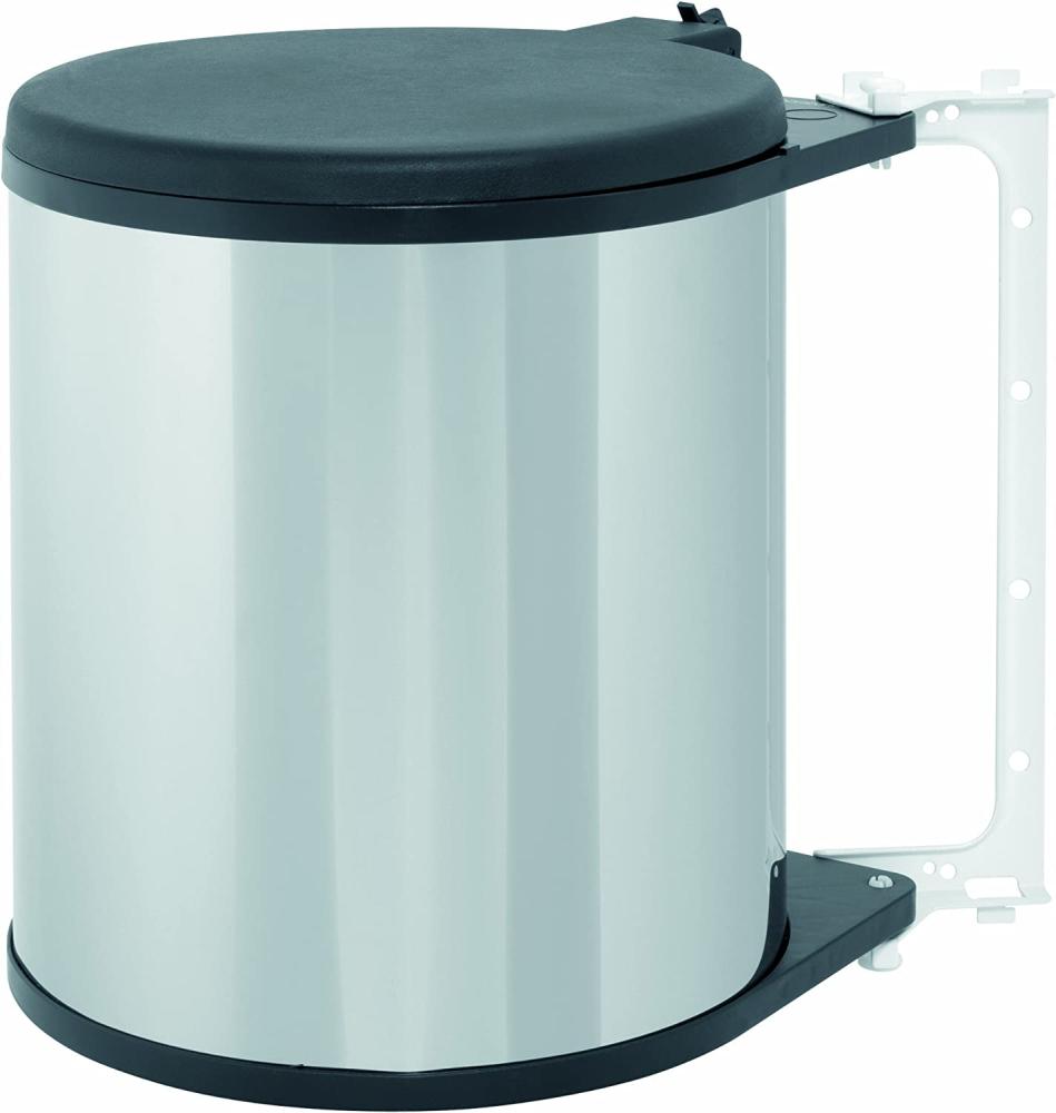 Brabantia Einbau-Mülleimer 15l rund brilliant steel (418181) Bild 1