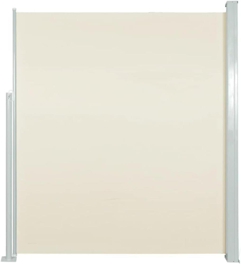 vidaXL Ausziehbare Seitenmarkise 160x500 cm Creme 45461 Bild 1