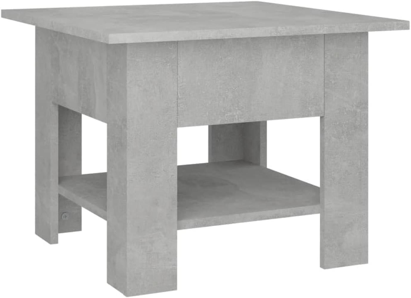 Couchtisch Betongrau 55 x 55 x 42 cm Spanplatte [810266] Bild 1