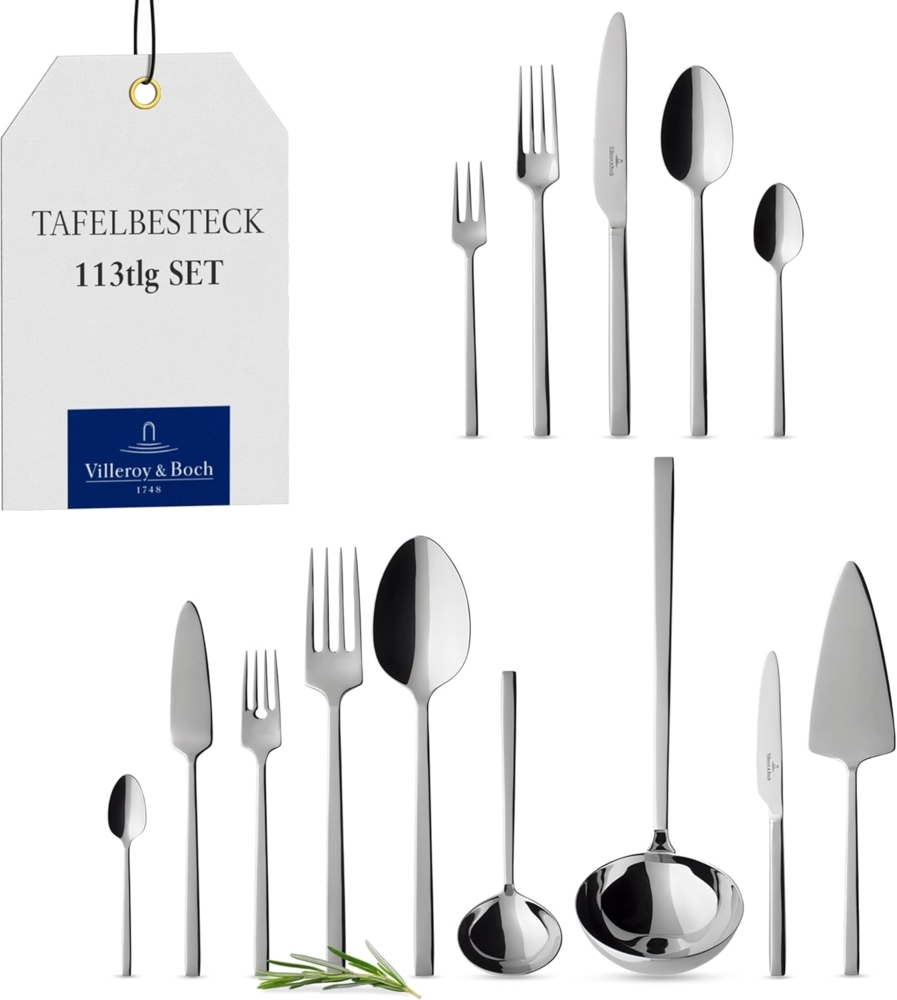 Villeroy & Boch La Classica Tafelbesteck 113-teilig Lunch Bild 1