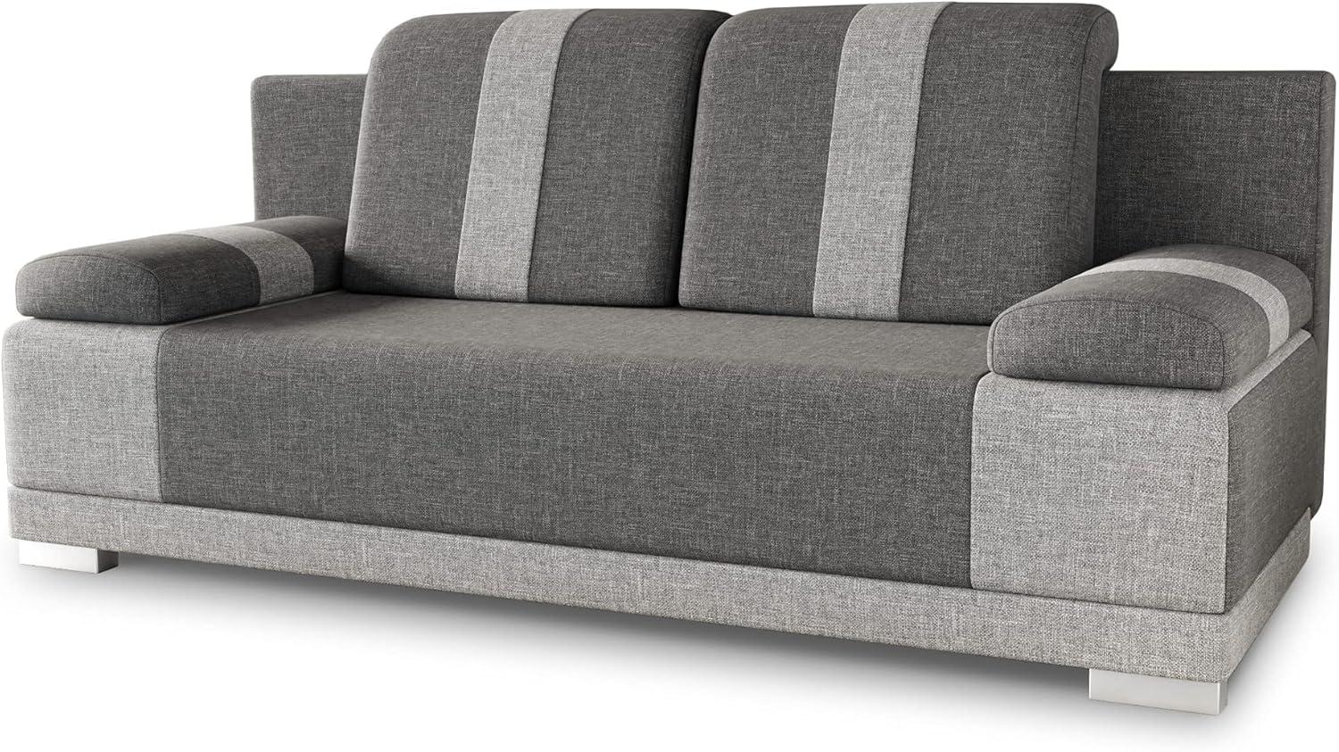 Sofnet Schlafsofa Imola, mit Schlaffunktion und Bettkasten, Bettsofa, Couch, Sofagarnitur Bild 1