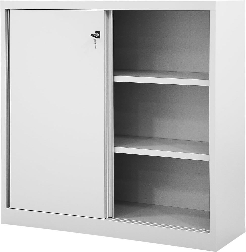 Bisley ECO Schiebetürenschrank ECO 645 lichtgrau - 52,620 kg Bild 1