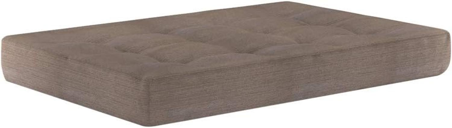 VICCO Palettenkissen Sitzkissen 120x80x15 Palettenmöbel PU Schaum-Taupe Bild 1