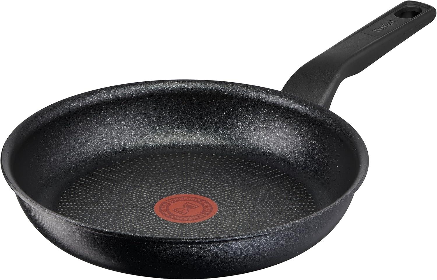 Tefal Bratpfanne Titanium Force, Aluminium, extra haltbare Antihaft-Beschichtung, Thermo Signal, Schüttrand Bild 1