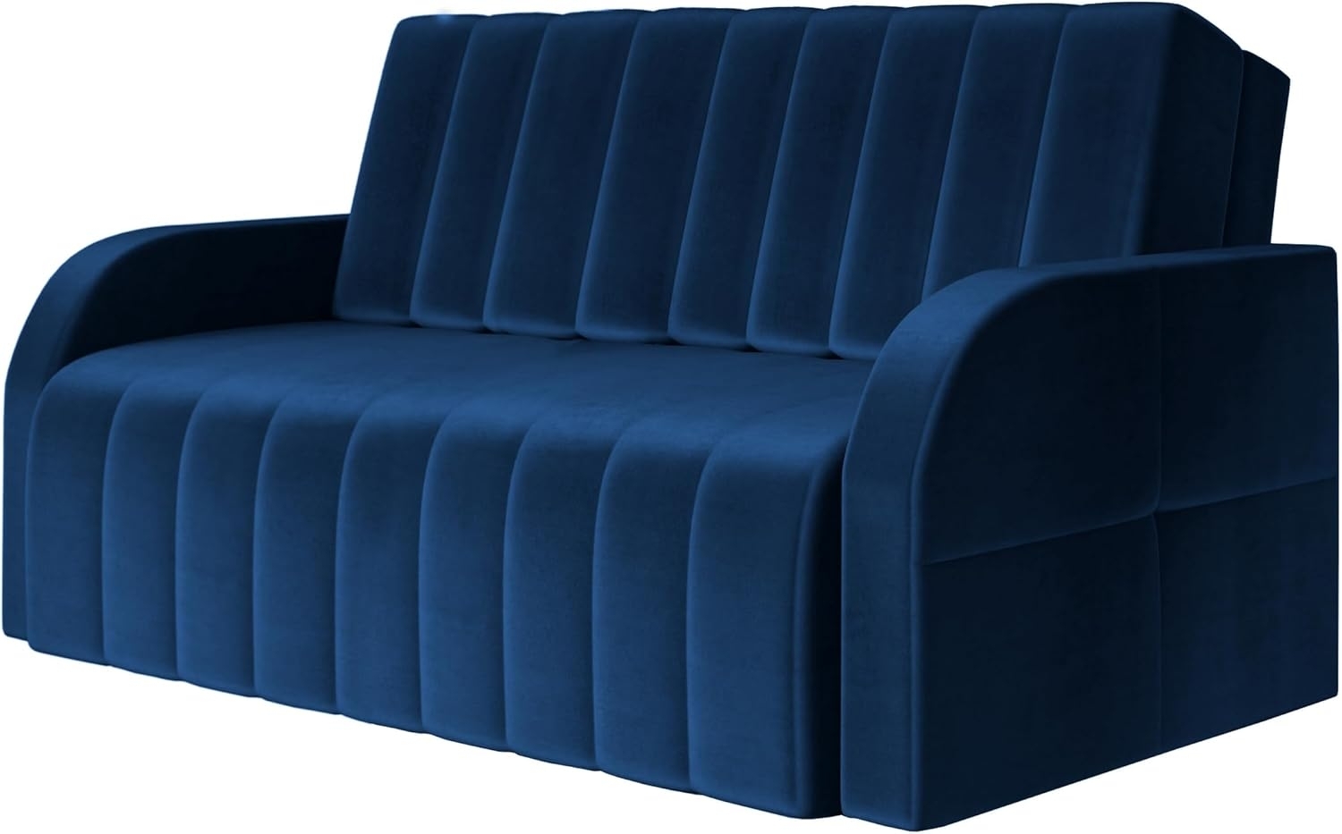 MOEBLO Kindersofa aus Samt MONTANA 120, Schlafsessel Sofa Sessel Jugendsofa Schlafsofa 2-Sitzer Gästebett mit Schlaffunktion, mit Bettkasten, mit Relaxfunktion Bild 1