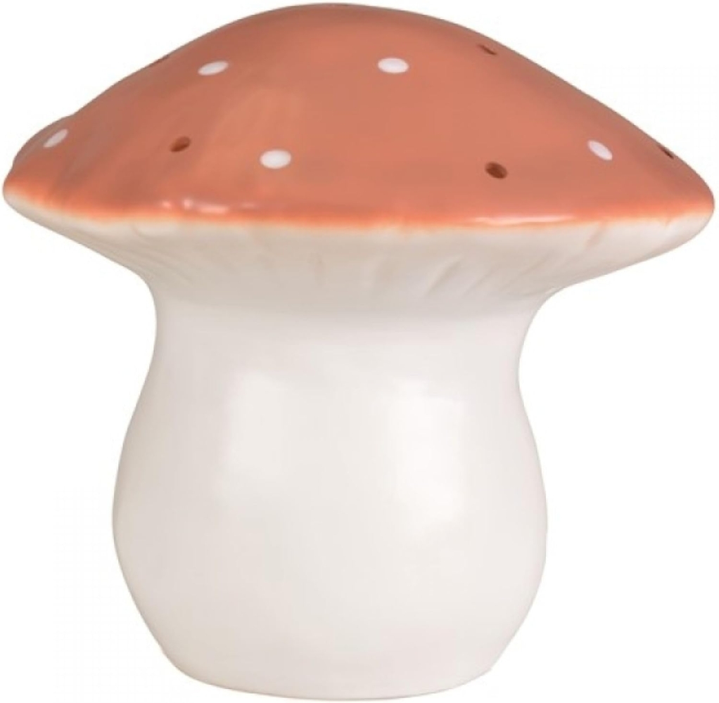 Mittelgrosses LED Nachtlicht, Pilz, 26x20 cm, in der Farbe terrakotta, «Made in Germany», von Egmont Toys Bild 1