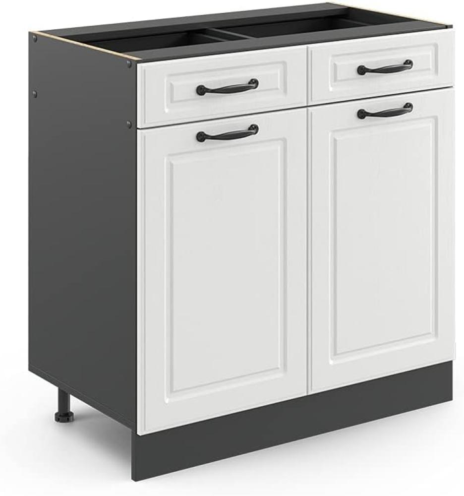 VICCO Küchenschrank Hängeschrank Unterschrank Küchenzeile R-Line (Schubunterschrank 80 cm) Bild 1