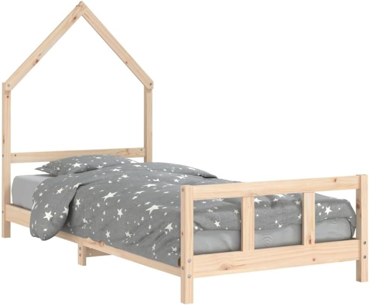 vidaXL Kinderbett 90x190 cm Massivholz Kiefer 834561 Bild 1