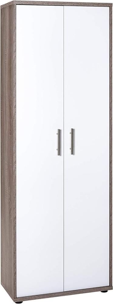 Möbelpartner Till Aktenschrank, trüffeleiche Dekor, 182 cm Höhe Bild 1