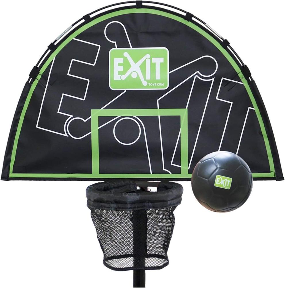EXIT Trampolin Basket Basketballkorb mit Schaumball ZUBEHÖR Bild 1