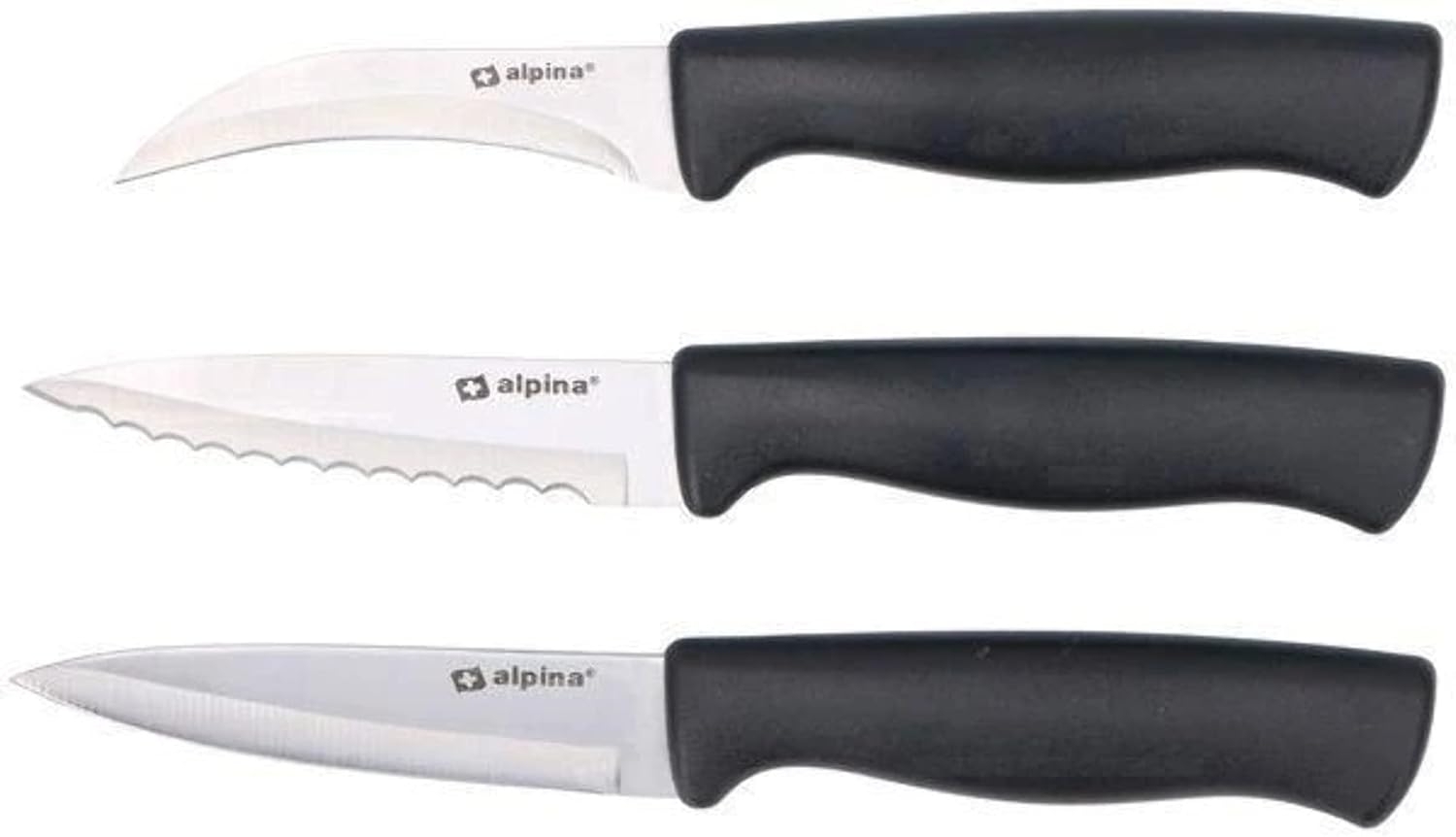 Schälmesser-Set 3 Stück 18-19,5 cm Bild 1