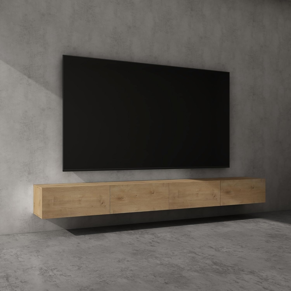 doporro Lowboard TV Schrank Wohnzimmer Fernsehtisch TV-Tisch Modern TV-Lowboard F02 Bild 1