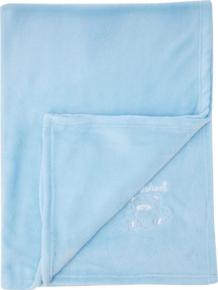 Playshoes Fleece-Decke Bär bleu Gr. 75x100cm Bild 1