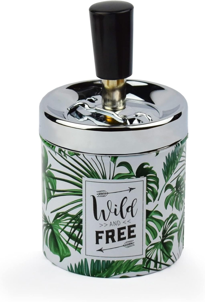 Legami Aschenbecher mit Druckknopf Shake Your Butts Jungle Bild 1