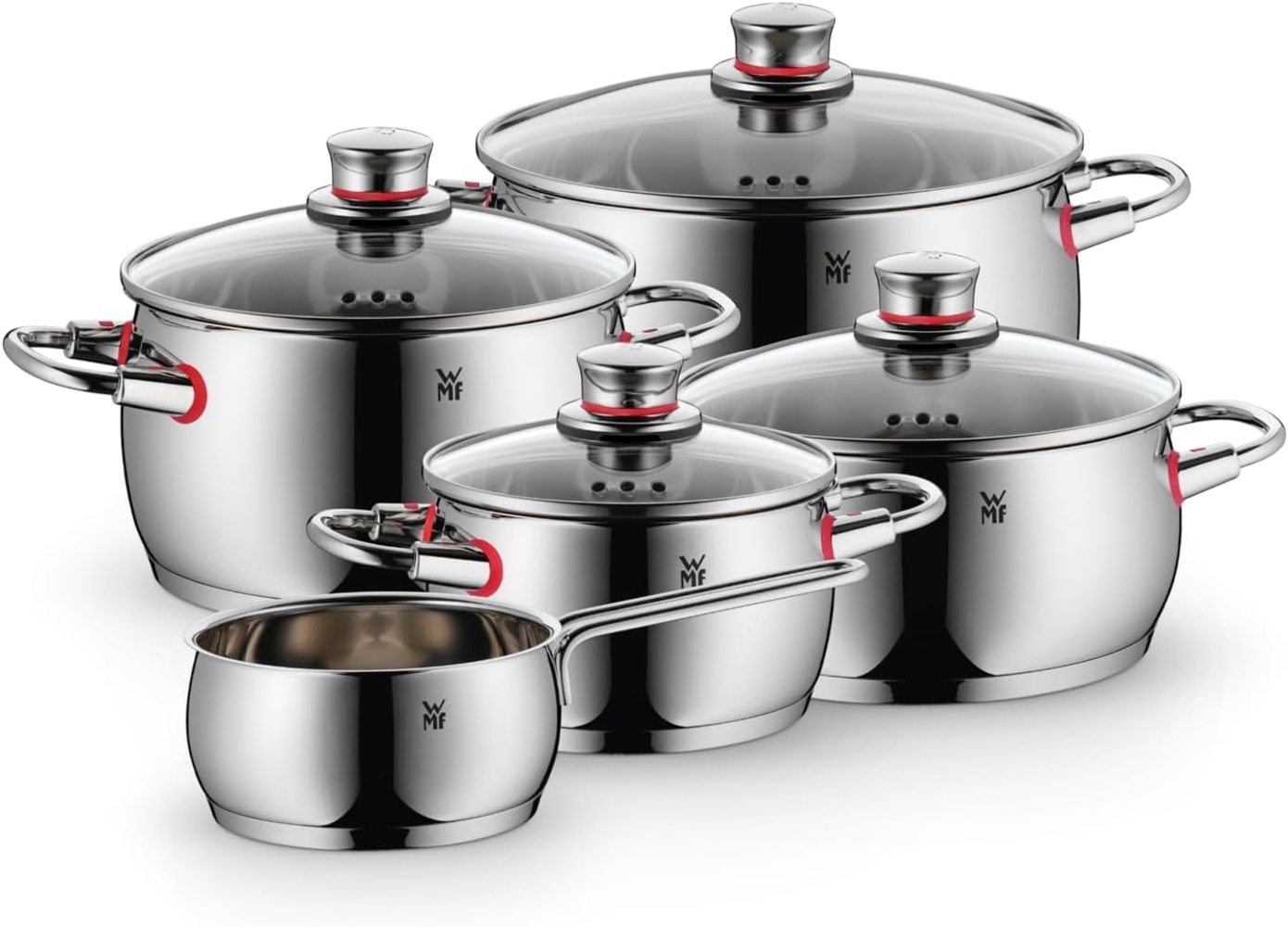 WMF Cooking Pot Quality One Set 5pcs (07 7455 6380) WMF7455 WMF 7455 Bild 1
