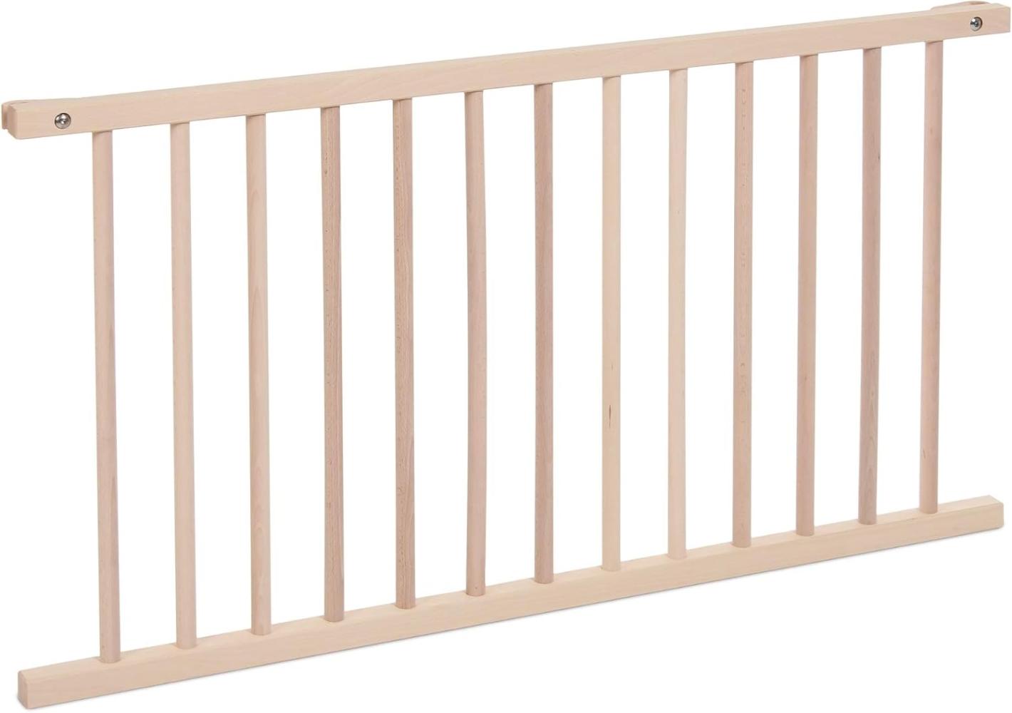 Babybay Verschlussgitter für Kinderbettnutzung passend für Boxspring XXL natur unbehandelt Bild 1