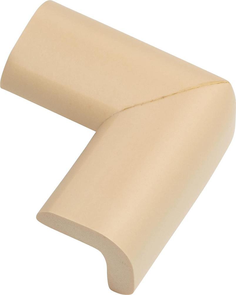 ABUS Eckenschutz Jannic Schaumstoff Kantenschutz / Stoßschutz für Tische und Möbel - geruchsneutral - beige - 73138 Bild 1