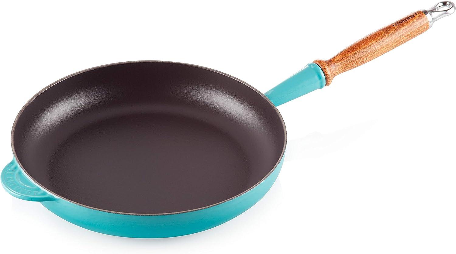 Bratpfanne 28 cm Karibik Gusseisen Le Creuset Pfanne - GasElektro geeignet, Spülmaschinengeeignet Bild 1