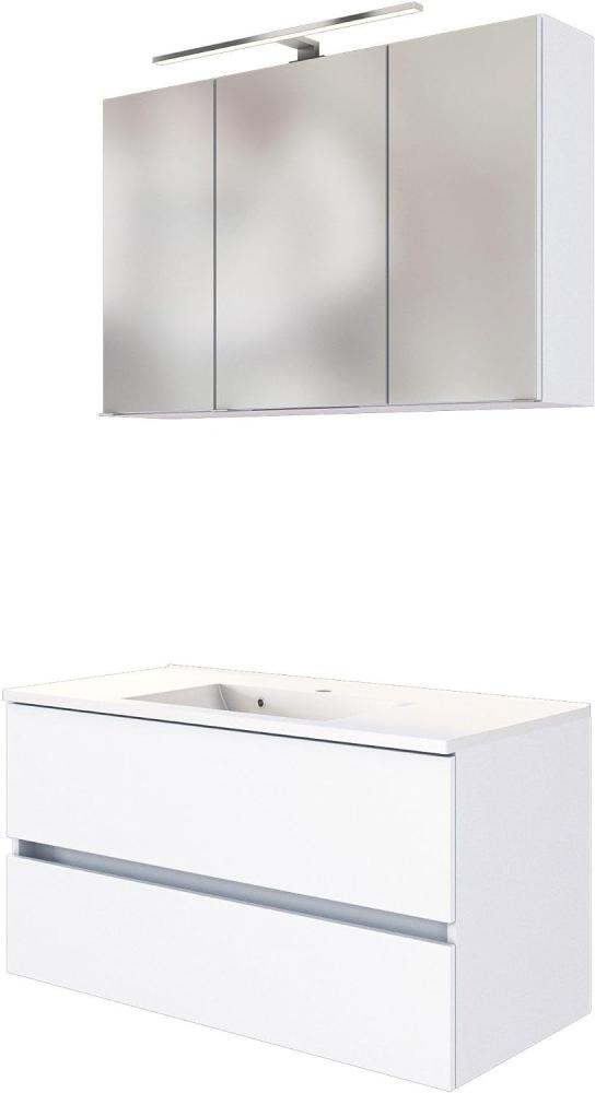 Waschplatz-Set BAABE weiß Bild 1