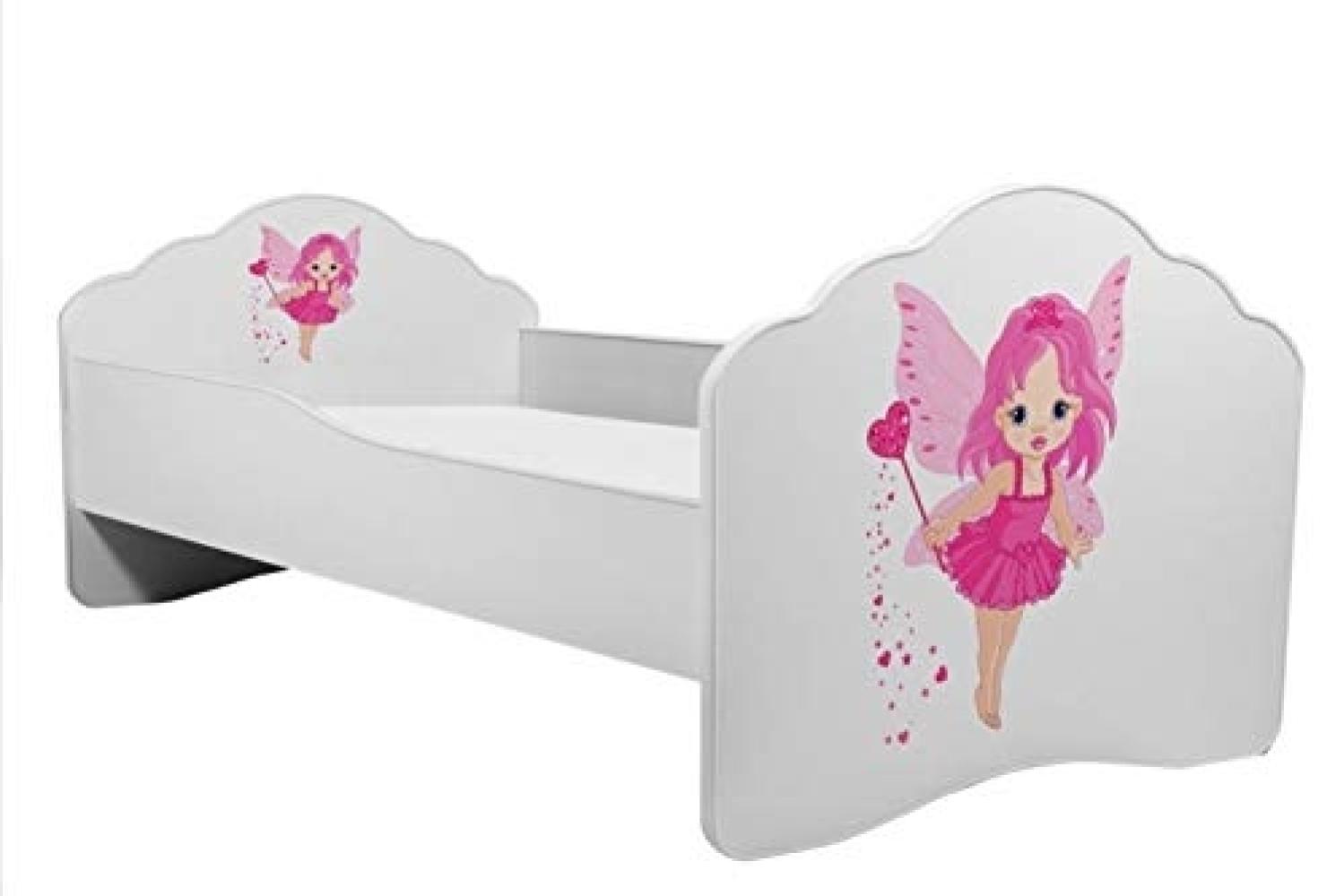 Angelbeds 'Fala' Kinderbett 80x160 cm, Motiv 2, mit Lattenrost und Matratze Bild 1