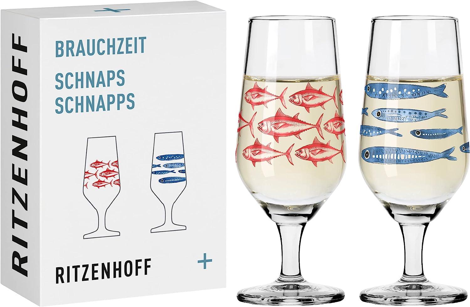 Ritzenhoff 3871002 Schnapsglas-Set #3, #4 BRAUCHZEIT Daniela Garreton 2023 Bild 1