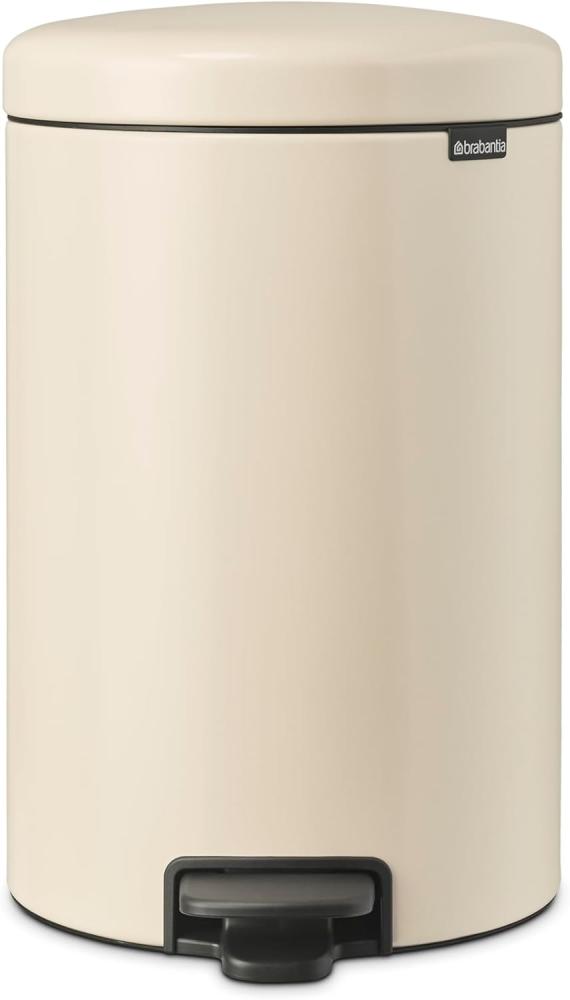 Brabantia Treteimer Newicon 20 L Soft Beige Papierkörbe & Mülleimer Bild 1