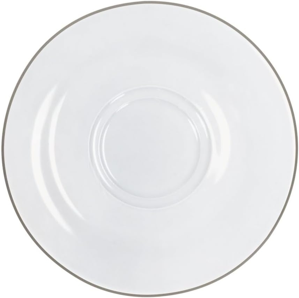 KAHLA Pronto Line Untertasse 16 cm Line cool gray Bild 1