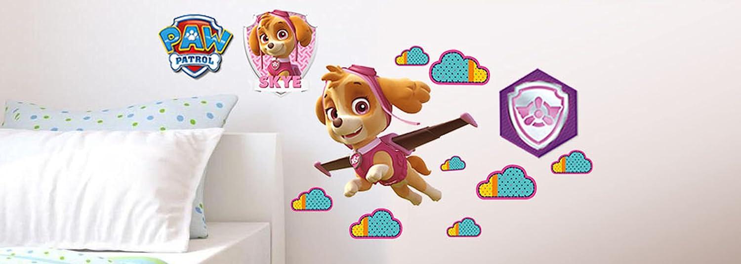 Wandaufkleber Paw Patrol Skye 2 Aufkleber Bild 1